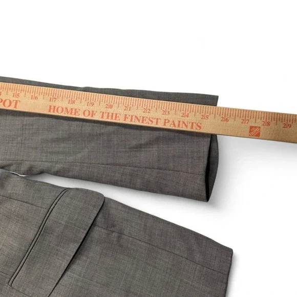 Banana Republic Tailored Fit Wool Blazer Silver Grey Mens 42R‎ Suit Jacket NWT